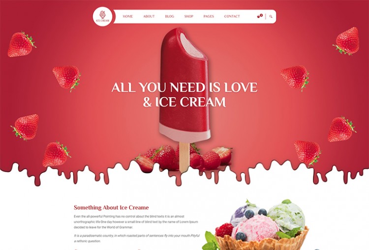 Icecream Html Template